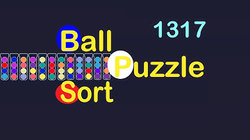 Ball Sort Puzzle Level 1317 🎯No Extra Tubes😂Game Walkthrough😘