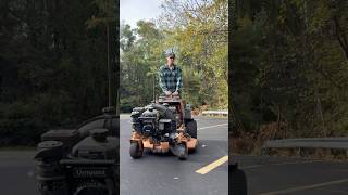 This umount blower is so helpful #blower #air #scag #umount #lawncare