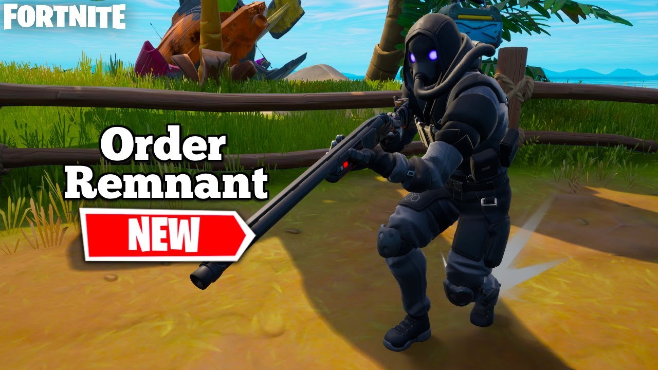 *NEW* ORDER REMNANT SKIN GAMEPLAY - FORTNITE I.O. GUARD - YouTube