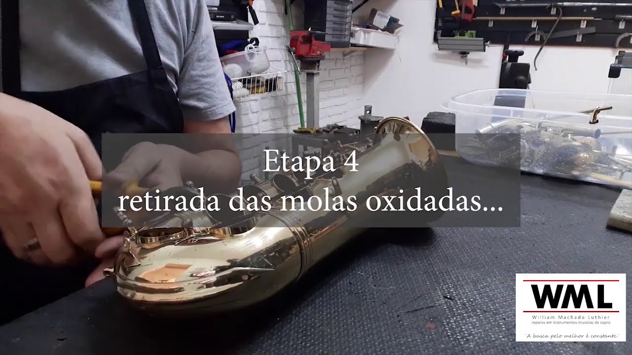 Troca de Sapatas de Sax.