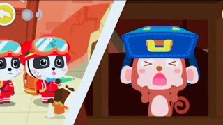 Penyelamatan saat gempa bumi di sekolah | BabyBus screenshot 4