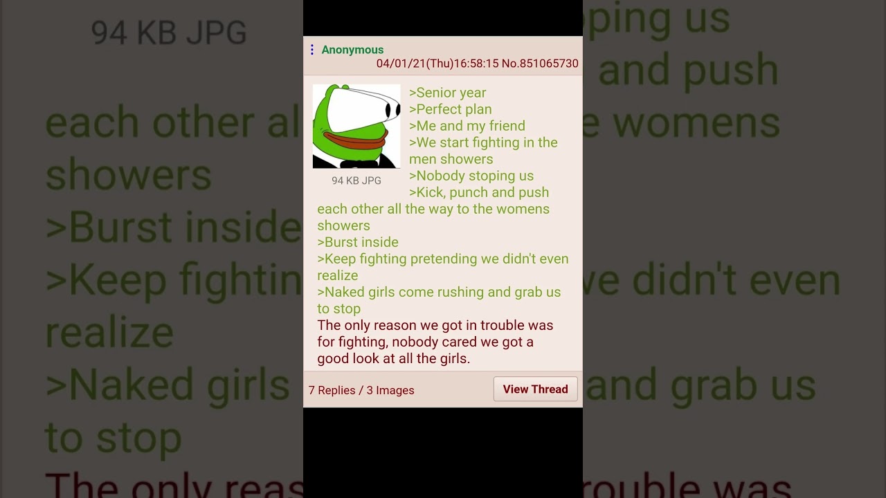 Anon has a genius plan 