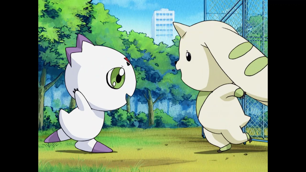 Terriermon Teaching Calumon Tai Ji Quan