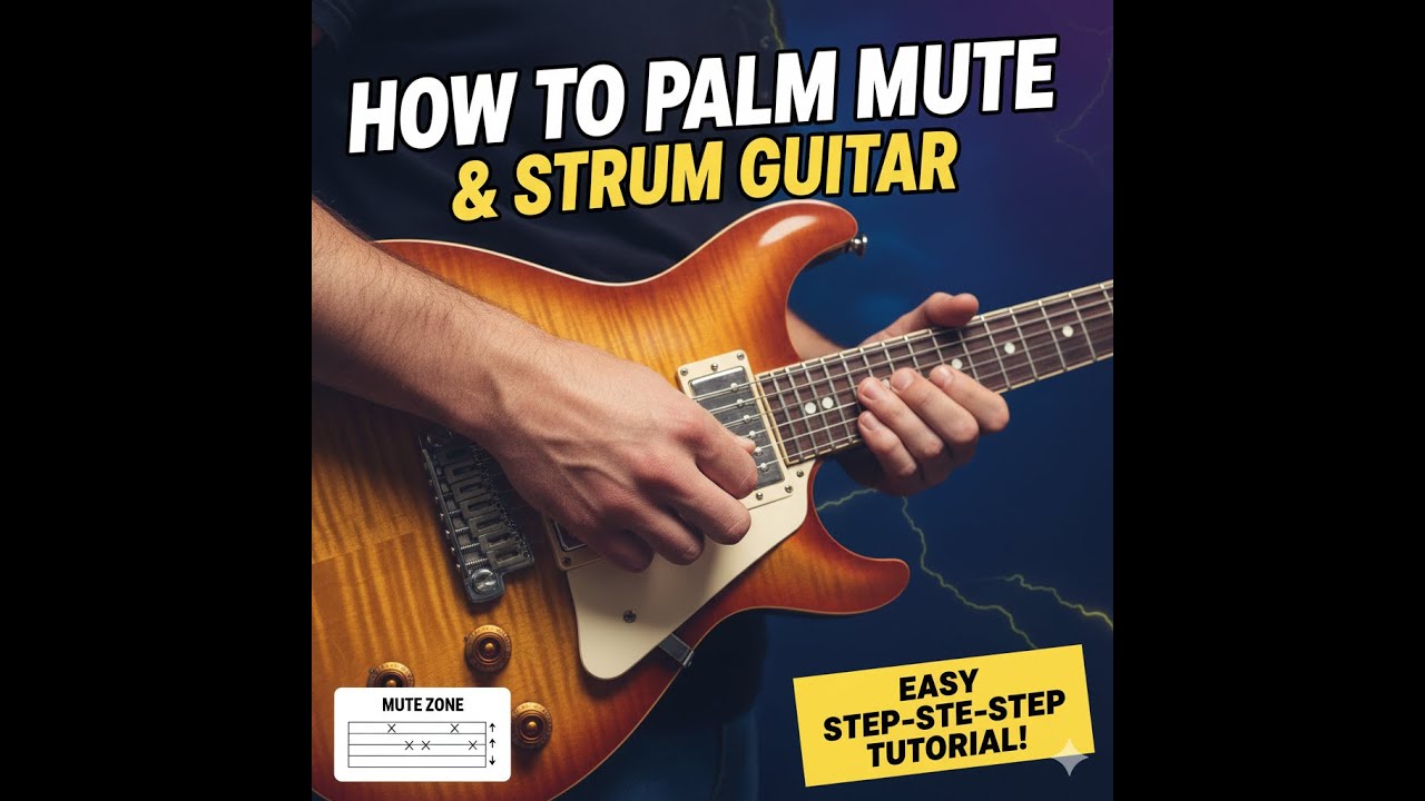 How to Palm Mute While Strumming | Essential Guitar Technique