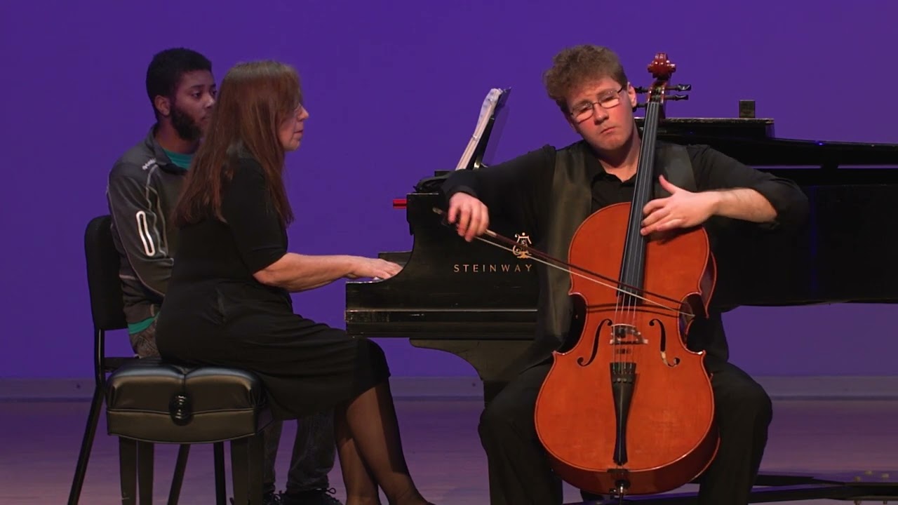SEMIFINAL   Romain Olivier Gray   Robert Schumann   Cello Concerto in A minor, Op  129   I  Nicht zu