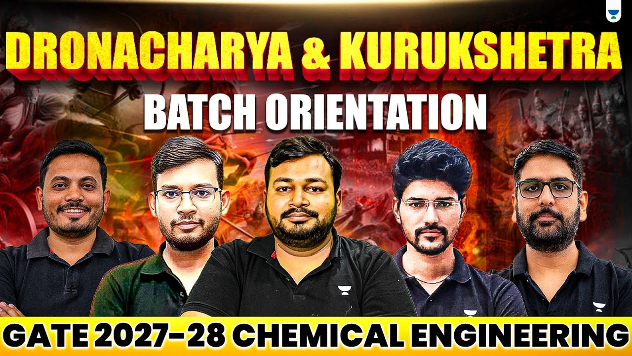 GATE 2027 & 2028 Batch Orientation 🚀 | Chemical Engineering | Unacademy