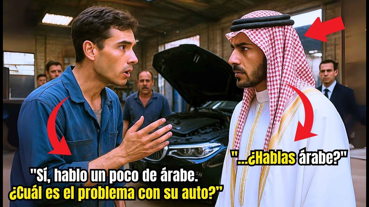 “Llamaron inútil al joven mecánico… pero cuando un sheik árabe pidió ayuda, solo él sabía el idioma”