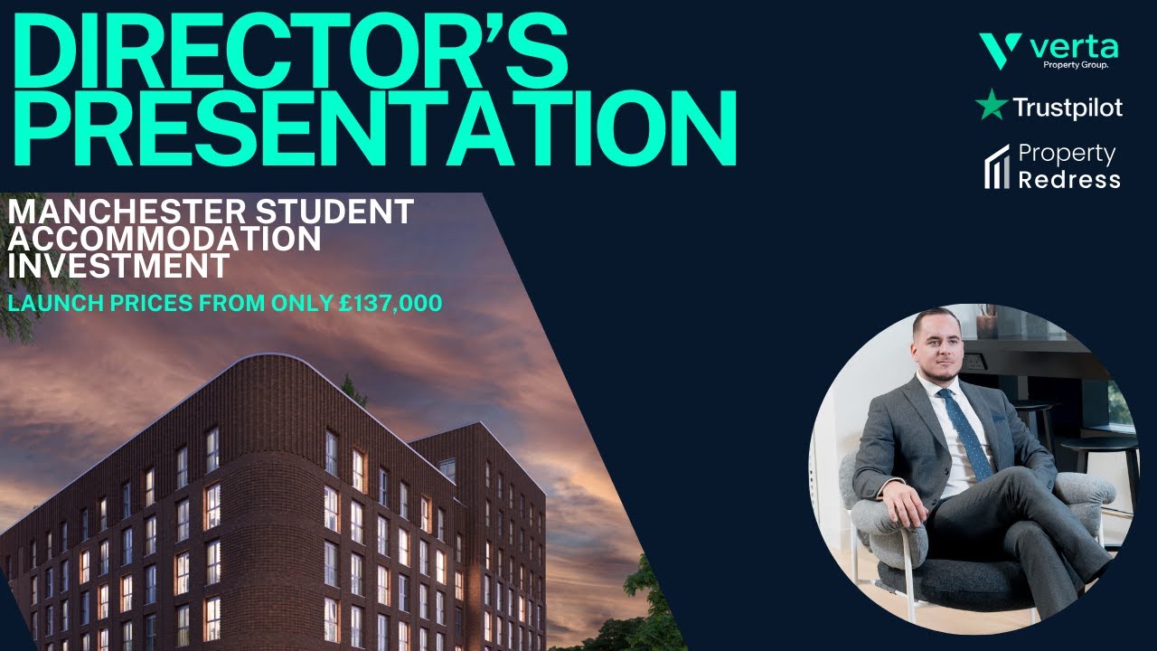 X1 Frederick Street - Manchester Student Accommodation Investment - Presentation Overview