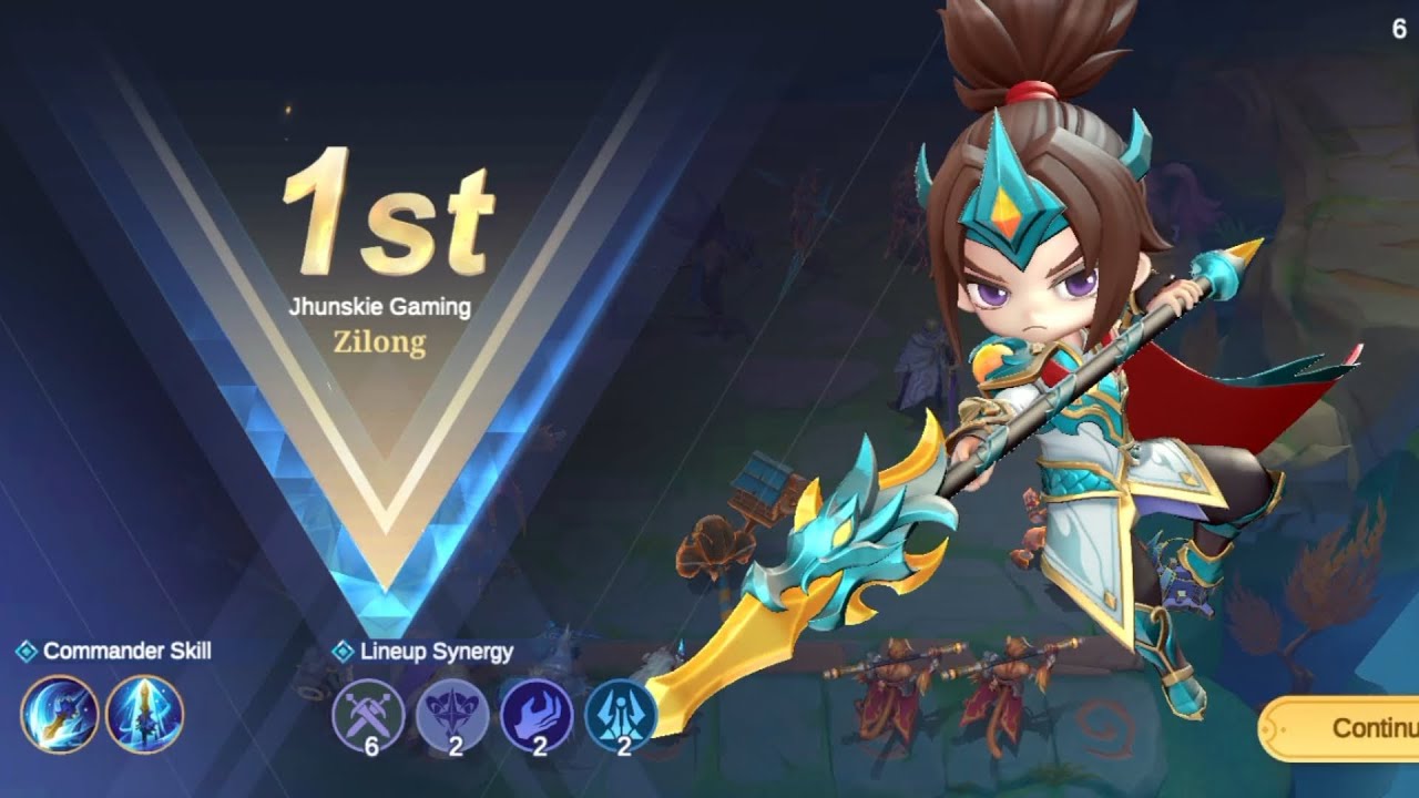 Full Swordsman Synergy Victory With Commander Zilong | Magic Chess Go Go 🔥