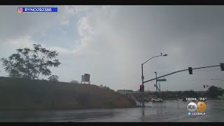 Summer Storm Blasts Rain, Thunder And Mudslides In Some High Desert And Mountain Communities Thursda