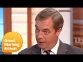 Nigel Farage Claims Immigrants Do Not Benefit the UK Economy | Good Morning Britain