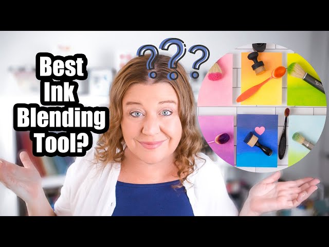 Which Ink Blending Tool Does What? – Foam vs. Brushes - Inklipse