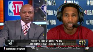 Will Barton "Nikola Jokic the best player in the league right now." Wealth