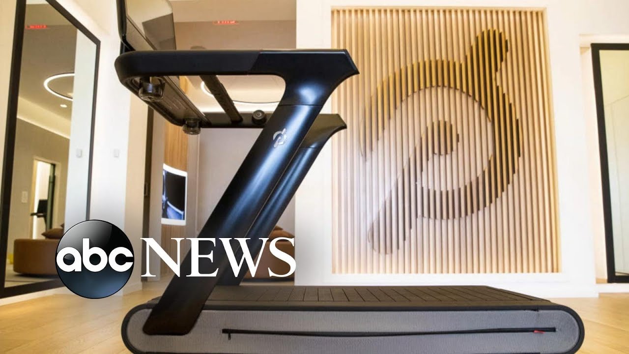 Peloton stock sinks after report on company stopping production l GMA