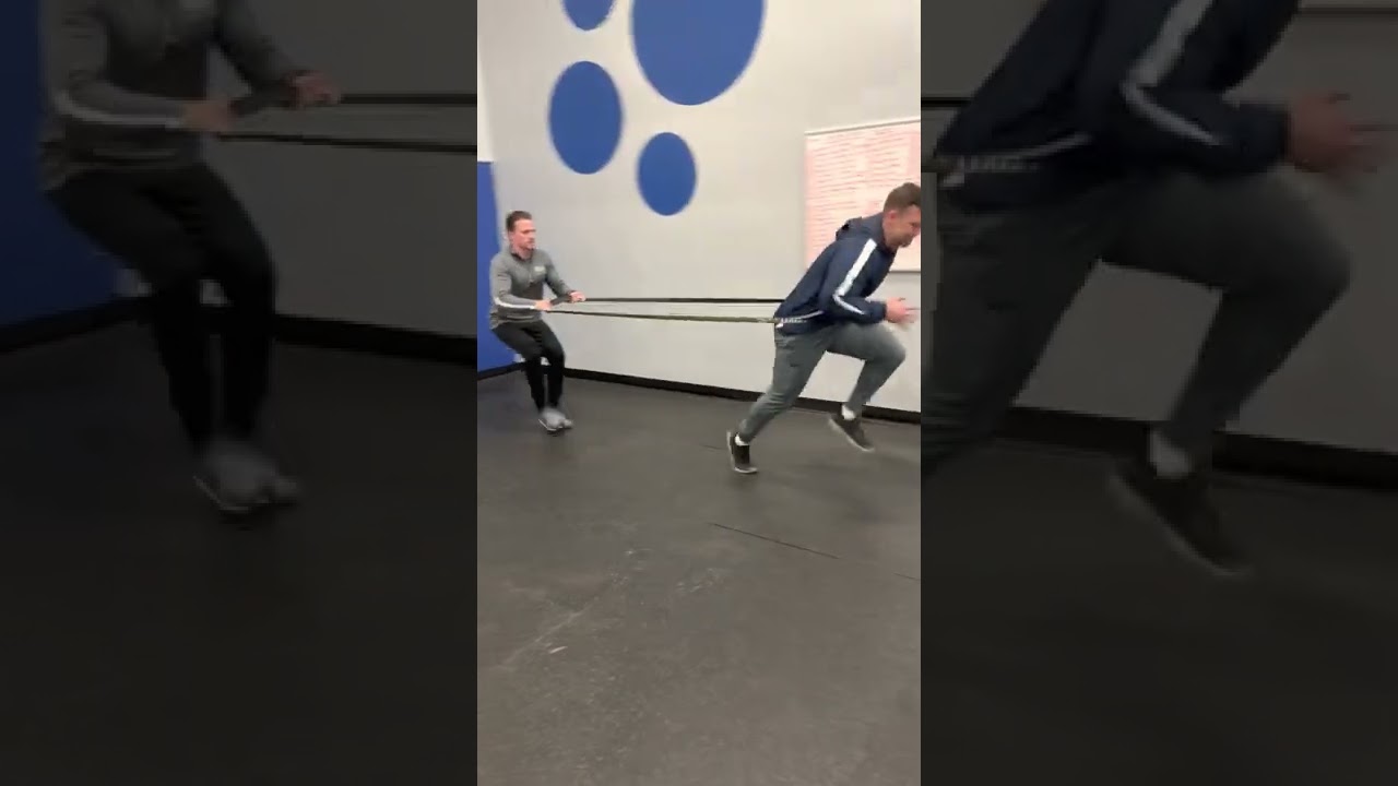 Band Resisted Sprint with Partner