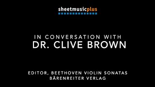 In Conversation with Clive Brown