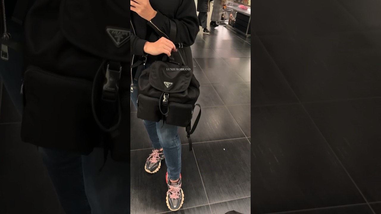 Рюкзак Prada из нейлона 🖤💣 