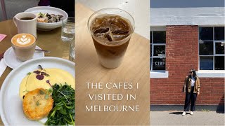 The cafes I visited in Melbourne | travel vlog