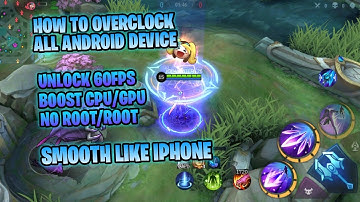How To Overclock All Android Devices No Root/Root | Boost CPU/GPU | Improve Gaming Performance |