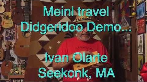 Meinl Travel Didgeridoo Demo...