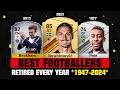 Best football players who have retired in every year 19472024  ft ibrahimovic beckham pele