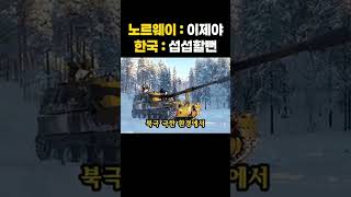 K2 전차 거절하고도 K9에 8000억 쏟아붓는 노르웨이의 속사정