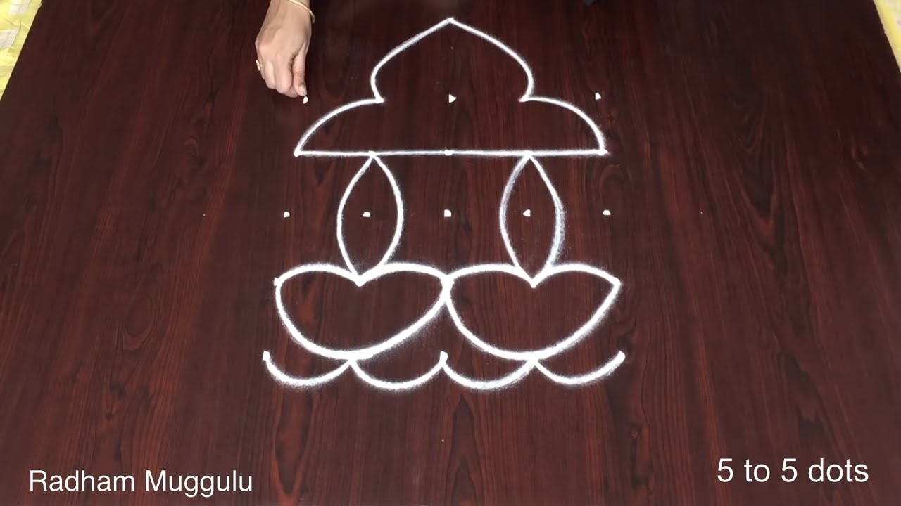 Ratham Muggulu Chariot Design 2025