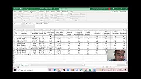 Membuat Aplikasi Sederhana Menggunakan Vlookup dan Spin Button pada Excel