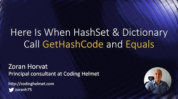 Here Is When HashSet & Dictionary Call GetHashCode and Equals