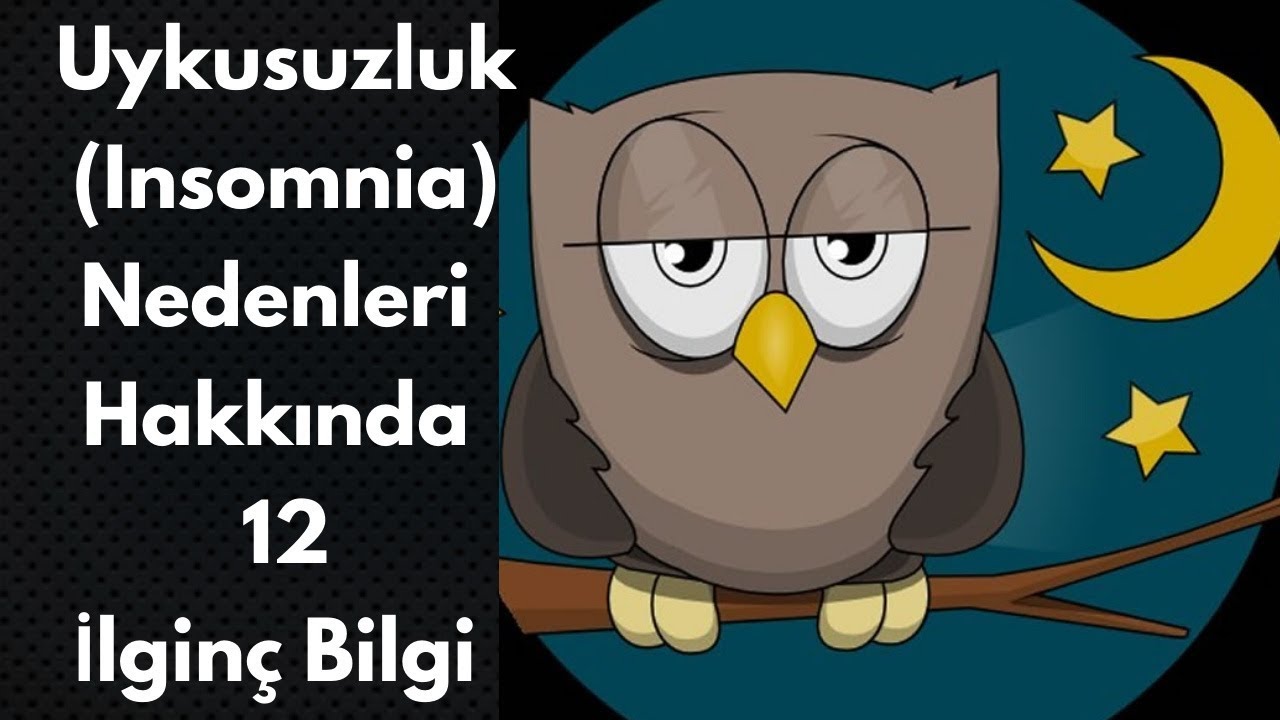 Uykusuzluk Sorununun Nedenleri Uykusuzluk Sorununun Nedenleri