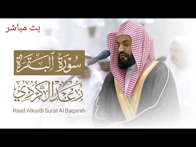 سورة البقرة كاملة| الشيخ رعد محمد الكردي full surah Al Baqara Raad al Kurdi class=