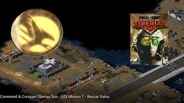 C&C: Tiberian Sun - GDI Mission 7: Rescue Tratos - Hard Difficulty - 4K