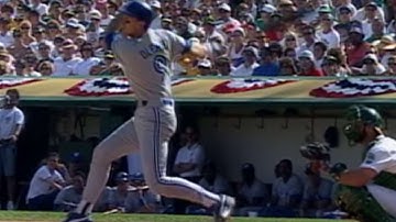 1992 ALCS Gm4: Olerud hammers a solo homer in the 2nd