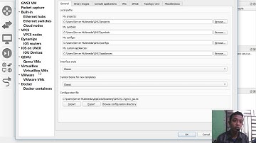 Pra UKK TKJ Paket 4 part 2| Mengimport file Mikrotik os ke GNS3