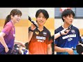 戸上隼輔＆篠塚大登＆鈴木李茄「BUTTERFLY 卓球イベント」in 新潟