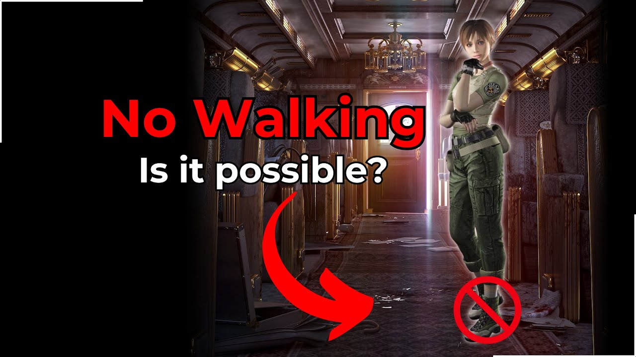 Can YOU beat Resident Evil 0 WITHOUT walking?