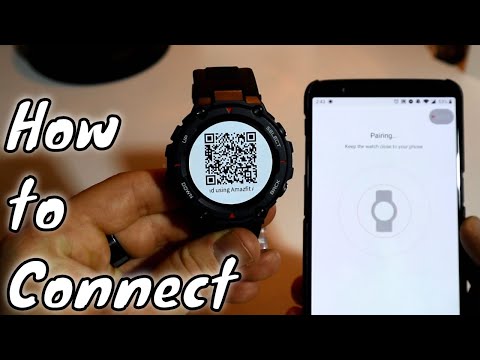 How to connect Amazfit T-Rex with Zepp ( Amazfit ) app Android phone Smart Watch