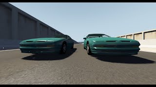 BeamNG.drive | Ibishu 200BX with Muffler and without Muffler | Sound and Acceleration