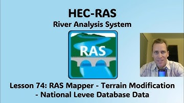 HEC RAS Lesson 74 - RAS Mapper - Terrain Modification - National Levee Database Data