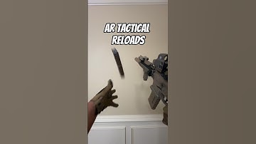 Tactical reloads with MK18. Which reload is FASTER?? #shorts #youtubeshorts #MK18