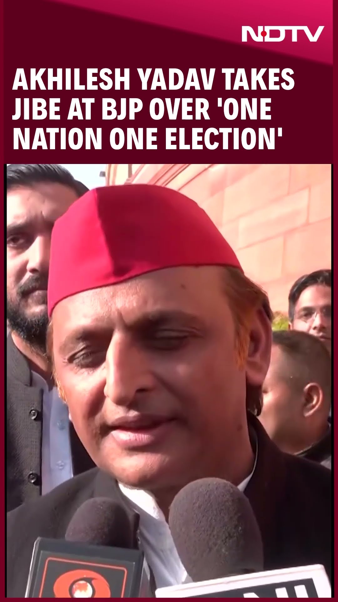 Parliament Session | Akhilesh Yadav Takes Jibe at BJP Over 'One Nation One Election'