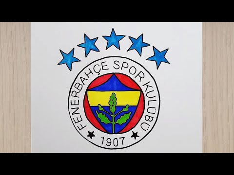 (FENERBAHÇE) LOGO ÇİZİMİ / 5 YILDIZ FENERBAHÇE TAKIMI LOGOSU NASIL ÇİZİLİR