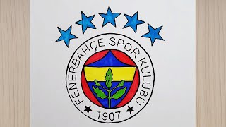 Fenerbahçe Logo Çi̇zi̇mi̇ 5 Yildiz Fenerbahçe Takimi Logosu Nasil Çi̇zi̇li̇r