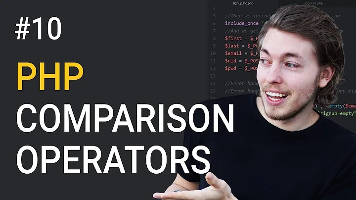 10: What Are Comparison Operators in PHP | PHP Tutorial | Learn PHP Programming | PHP for Beginners