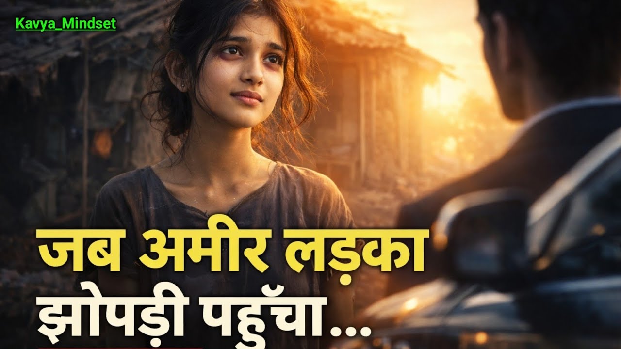 करोड़पति लड़का जब गरीब नौकरानी की झोपड़ी पहुँचा… जो हुआ उसने सबको रुला दिया | Heart Touching Story 🥹