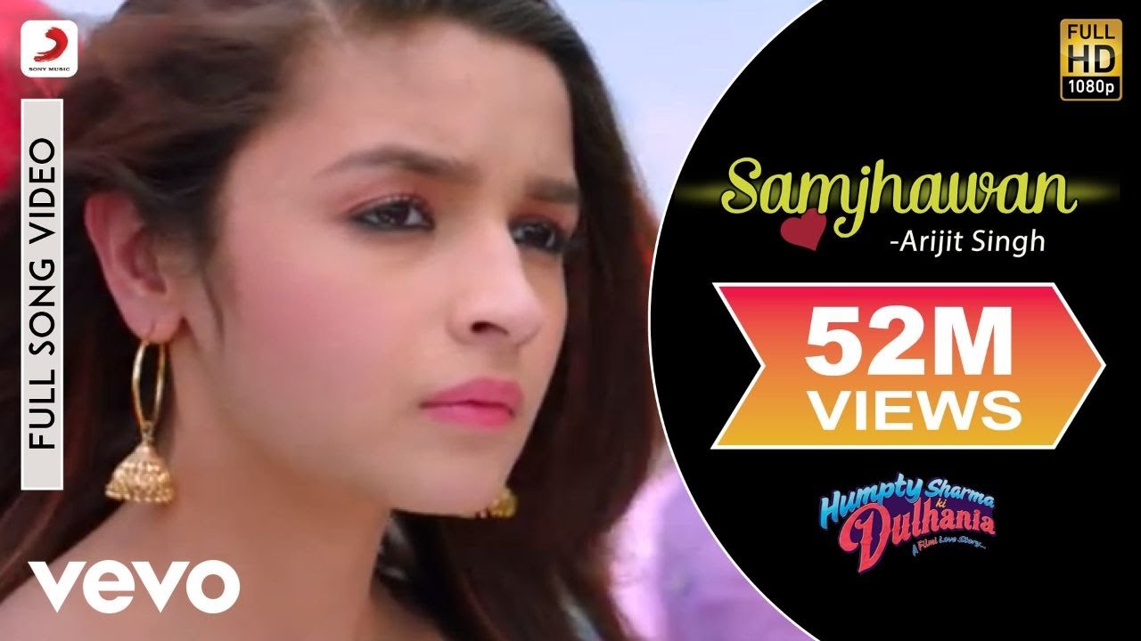 Samjhawan Lyric Video - Humpty Sharma Ki Dulhania|Varun,Alia|Arijit Singh, Shreya Ghoshal