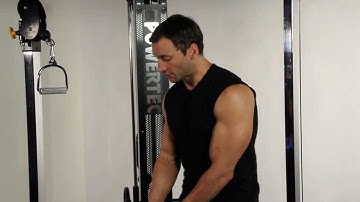 Ian Lauer Golf Training on the Powertec Functional Trainer