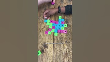 Competitive Colorful Tile Placement Game#tiledgames #boardgames #strategygames