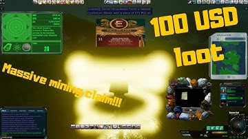 HOF  - Massive un-amped mining find. 100 USD worth of stones