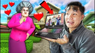 NẾU SLENDERMAN TẶNG LAPTOP GAMING CHO CÔ GIÁO CHỦ NHIỆM ĐỂ CHƠI GTA 5 | Thử Thách SlenderMan